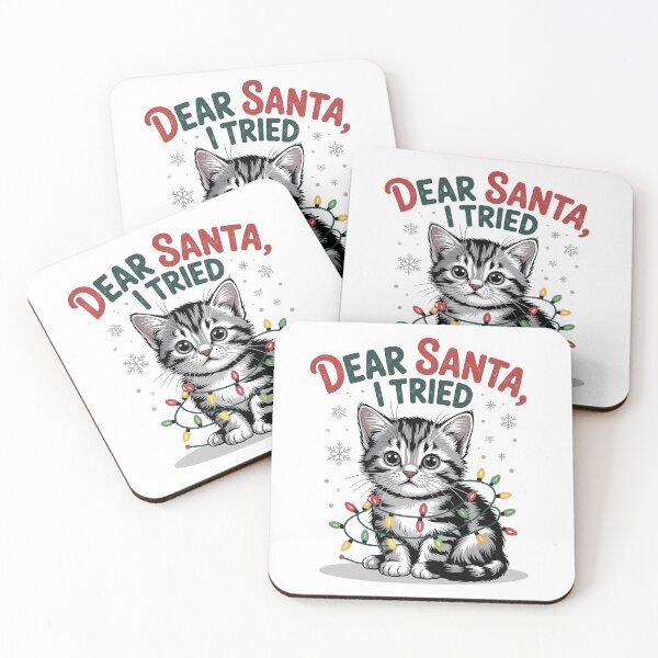 Item preview, Funny Pet Owner Christmas Mishap Quote Cat Lover designed and sold by SkyBB.