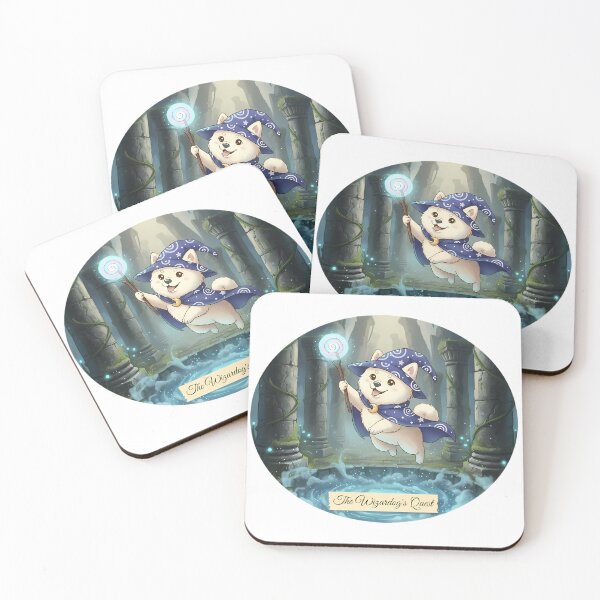 Item preview, The Wizardog's Quest | Cute Adventure Art designed and sold by Pets & Memes & Stuff.
