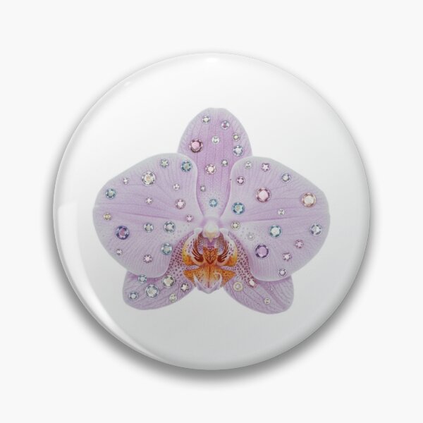 Item preview, bedazzled orchid  designed and sold by rubyssticktopia.