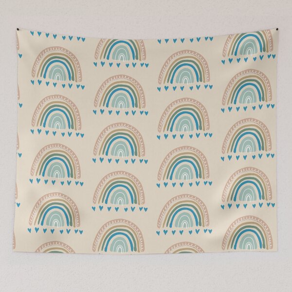 Item preview, Muted rainbow, neutral colors for aesthetic babies designed and sold by CecyLL.