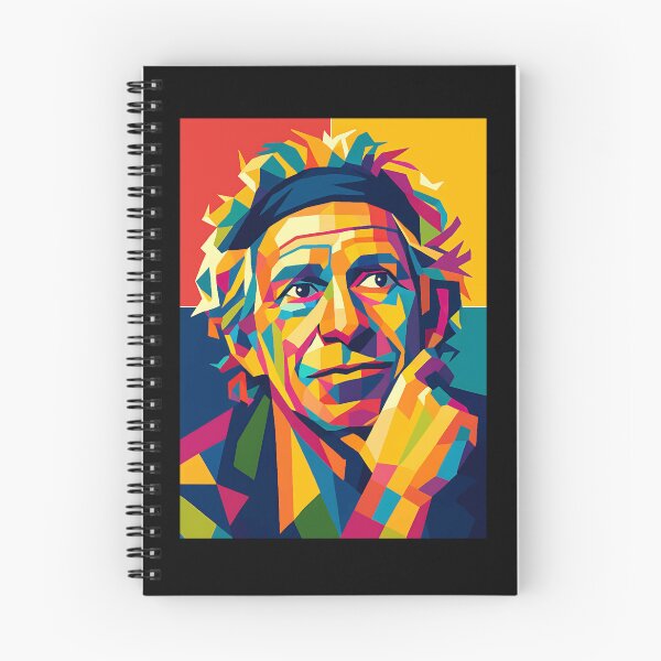 Artikelvorschau, Pop-Art-Stil, Keith Richards, übergroß entworfen und verkauft von Ricks4474.
