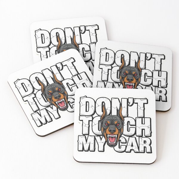 Item preview, Don’t Touch My Car - Guard Dog Design | Bold Warning Graphic designed and sold by zazodesign.