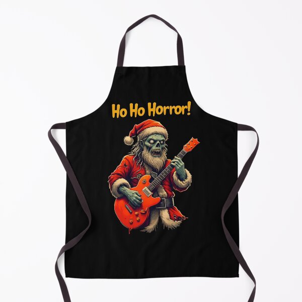 Item preview, Zombie Santa Claus Playing Guitar - Ho Ho Horror designed and sold by NightTimeJ.