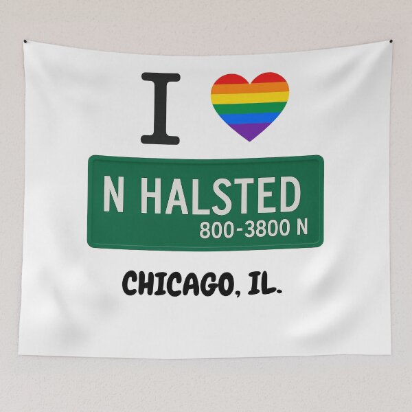 Item preview, North Halsted Boystown Chicago Gsy designed and sold by JETSETPRIDE.