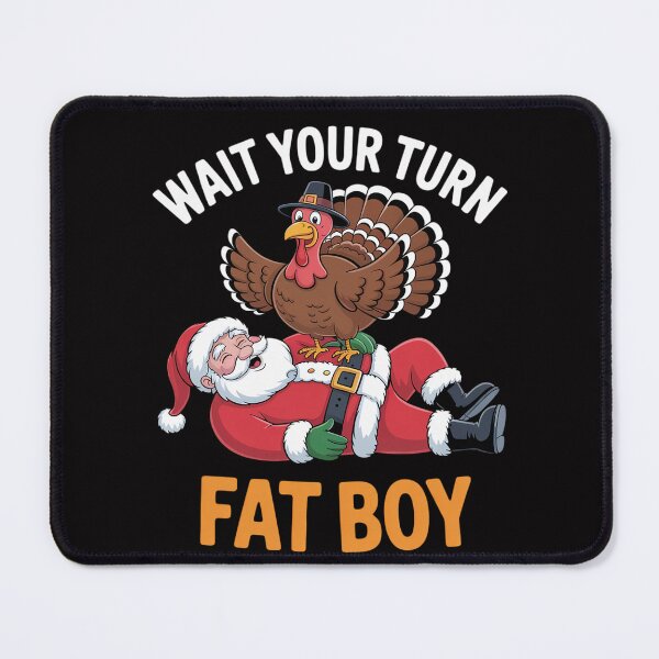Item preview, Thanksgiving Christmas Turkey vs Santa designed and sold by MuteElevent.