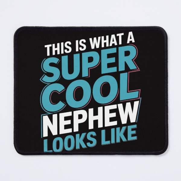 Item preview, Super Cool Nephew Quote Gift from Uncle or Aunt designed and sold by MuteElevent.