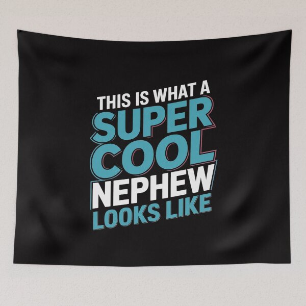 Item preview, Super Cool Nephew Quote Gift from Uncle or Aunt designed and sold by MuteElevent.