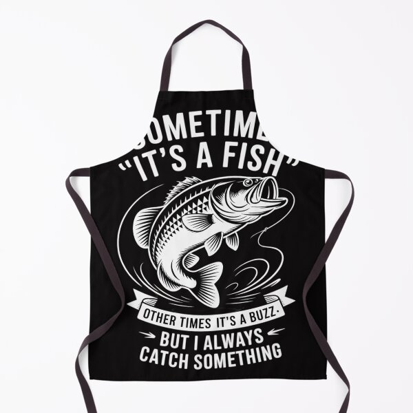 Item preview, Sometimes it's a Fish - Fishing & Angler Joke designed and sold by MuteElevent.