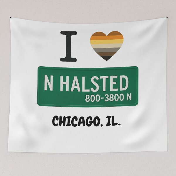 Item preview, North Halsted Boystown Chicago Gsy designed and sold by JETSETPRIDE.