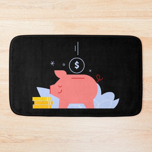 Item preview, Cute Piggy Bank designed and sold by WokeBespoke.