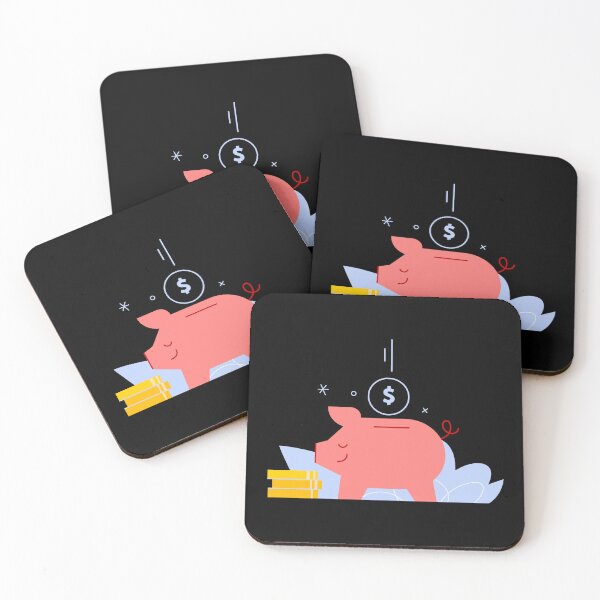 Item preview, Cute Piggy Bank designed and sold by WokeBespoke.