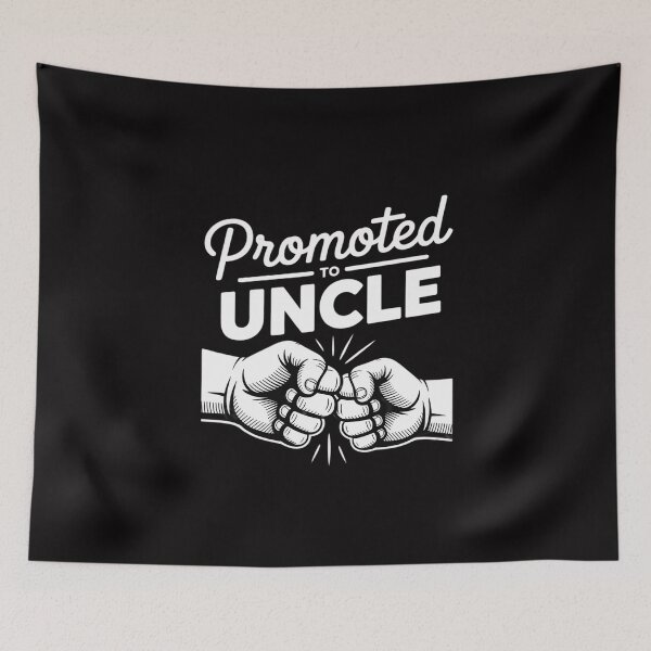 Item preview, Promoted to Uncle baby announcement 2025 designed and sold by MuteElevent.