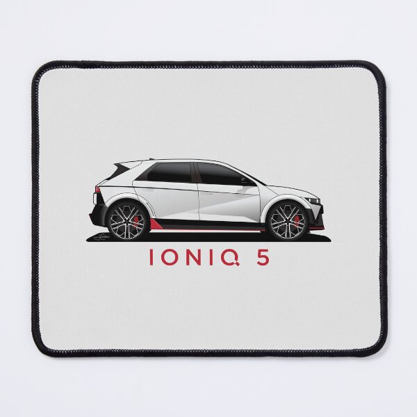 Item preview, Ioniq 5 N line White illustration designed and sold by blackdogshop.