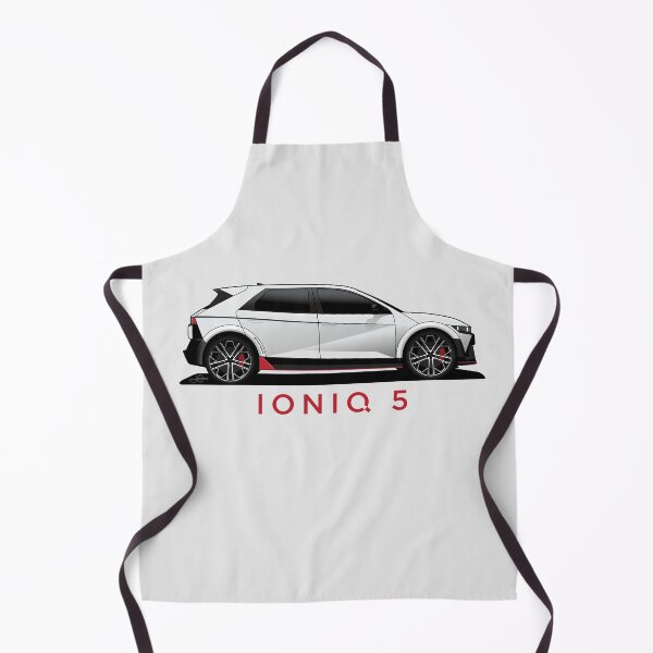 Item preview, Ilustración del Ioniq 5 N line White designed and sold by blackdogshop.