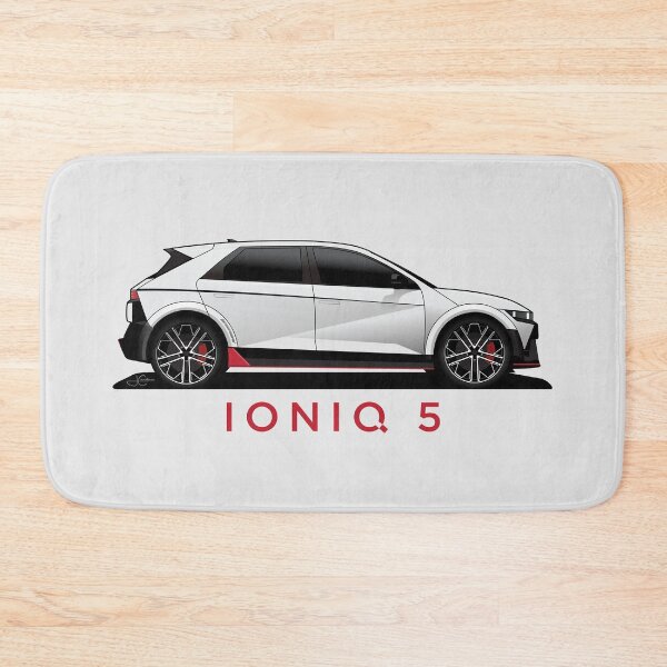 Item preview, Ioniq 5 N line White illustration designed and sold by blackdogshop.