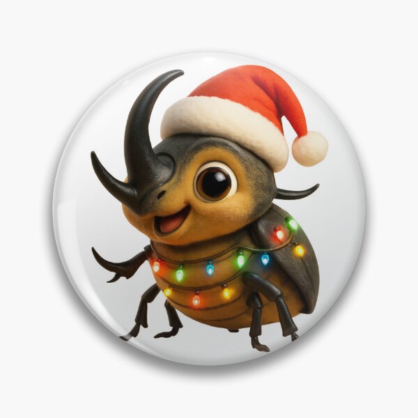 Item preview, Christmas Elephant Beetle designed and sold by Sillytoe.