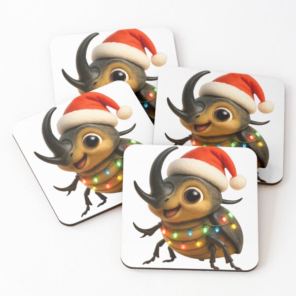 Item preview, Christmas Elephant Beetle designed and sold by Sillytoe.