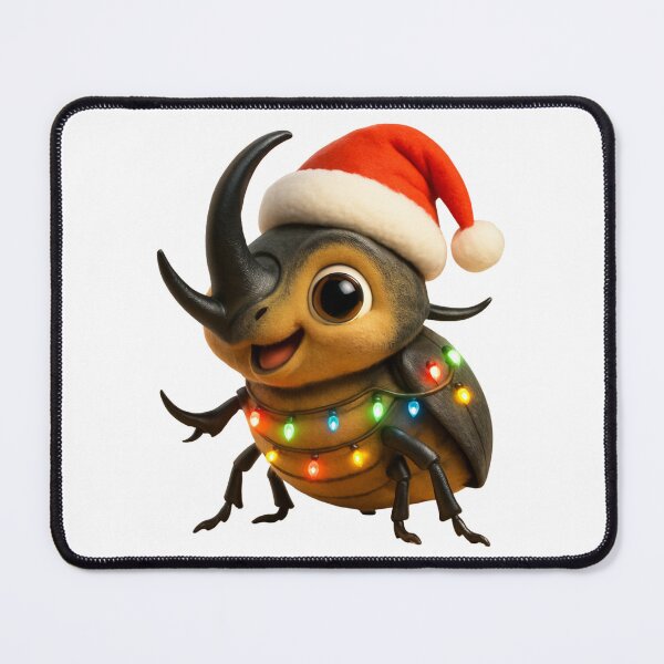 Item preview, Christmas Elephant Beetle designed and sold by Sillytoe.