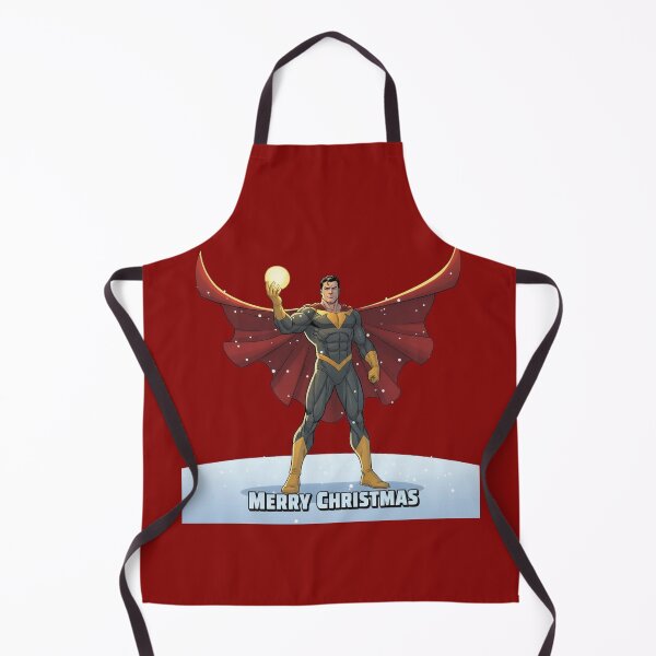 Item preview,  Christmas Superhero with Glowing Ornament – Holiday Power Pose Art designed and sold by UniqueArtsOnly.