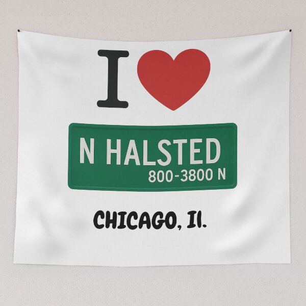 Item preview, North Halsted Boystown Chicago Gsy designed and sold by JETSETPRIDE.