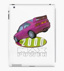 Max Power Project 2000 iPad Case/Skin