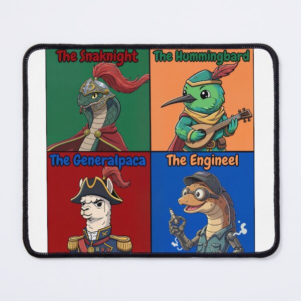 Item preview, RPG Animals Party 3 | Heroic Characters Team designed and sold by Pets & Memes & Stuff.