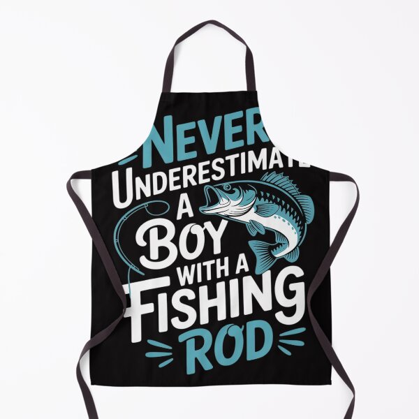 Item preview, Never Underestimate A Boy With A Fishing Rod Angling designed and sold by MuteElevent.