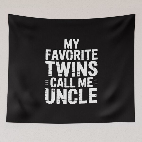 Item preview, My Favorite Twins Call Me Uncle designed and sold by MuteElevent.