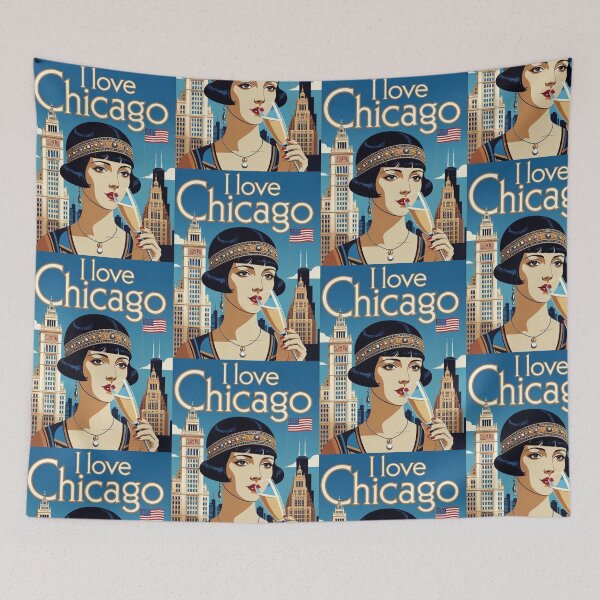 Aperçu de l'œuvre Chicago, Chicago ! créée et vendue par Grimtruths.