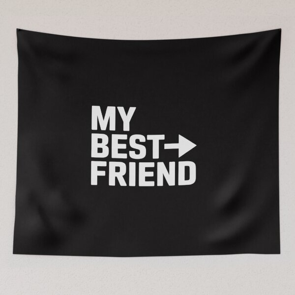 Item preview, My Best Friend With Arrow Pointing Left Bestie designed and sold by CareTopping.