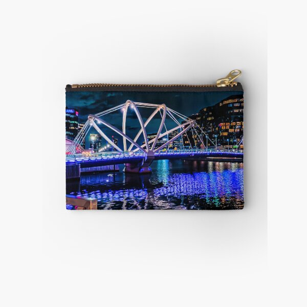 Item preview, Nightime Reflections at the Seafarers Bridge - Melbourne, Victoria, Australia designed and sold by Steven Jodoin.