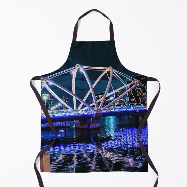 Item preview, Nightime Reflections at the Seafarers Bridge - Melbourne, Victoria, Australia designed and sold by Steven Jodoin.
