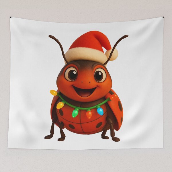 Item preview, Christmas Fire Beetle designed and sold by Sillytoe.