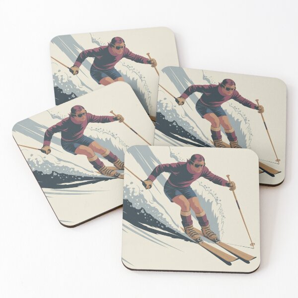 Item preview, Vintage Old School Skier designed and sold by JacobyBrinks.