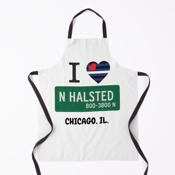 Item preview, North Halsted Boystown Chicago Gay designed and sold by JETSETPRIDE.