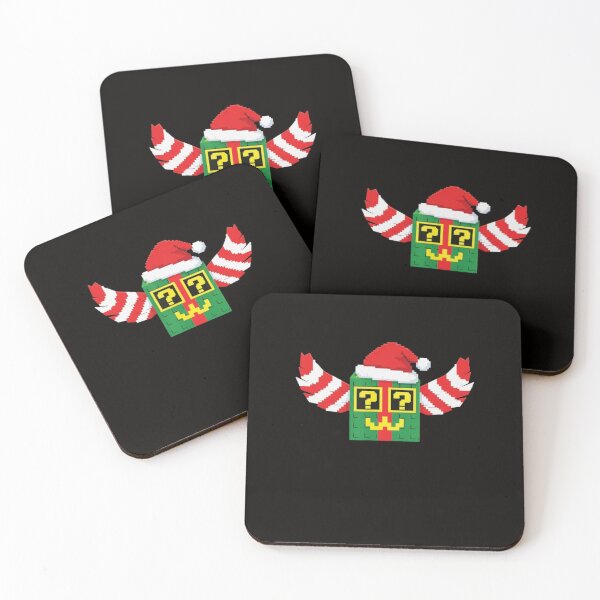 Item preview, Festive Lucky Block Christmas Brainrot Blocks Red Green designed and sold by FocusForStars22.