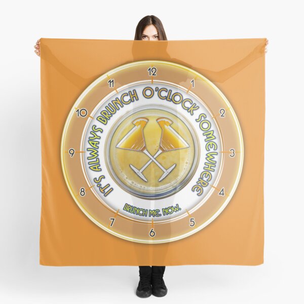 Brunch O'Clock Scarf