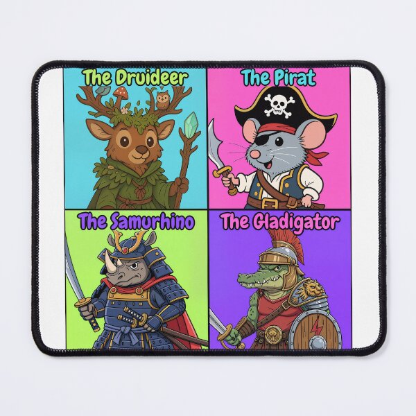 Item preview, RPG Animals Party 2 | Funny Characters Mashup designed and sold by Pets & Memes & Stuff.