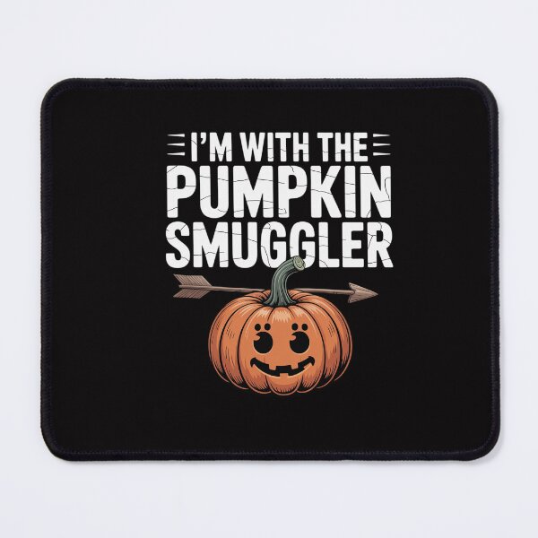 Item preview, Im With The Pumpkin Smuggler Halloween Pregnancy Couple Dad designed and sold by CareTopping.