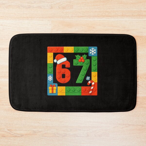 Item preview, Womens 67 Christmas Building Blocks Six Seven Meme Brick Builder designed and sold by FocusForStars22.