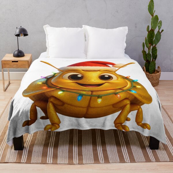 Item preview, Christmas Golden Tortoise Beetle designed and sold by Sillytoe.