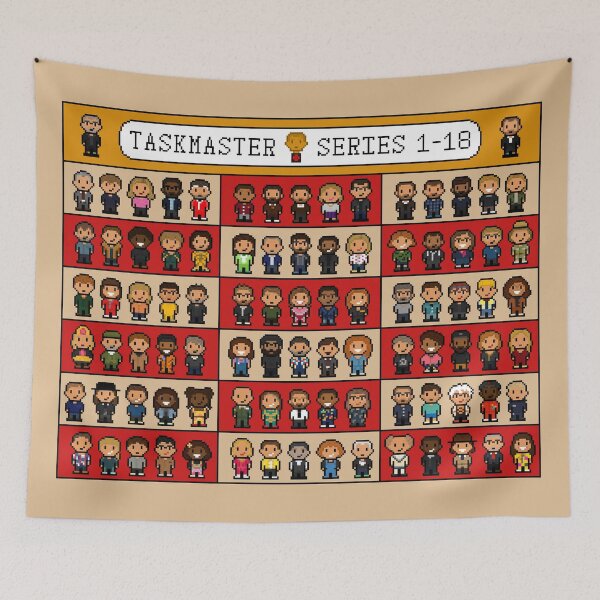 Item preview, Series 1-18, Taskmaster Pixel Art designed and sold by 8-BitBrookes.
