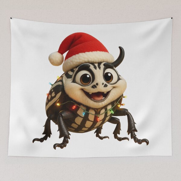 Item preview, Christmas Goliath Beetle designed and sold by Sillytoe.