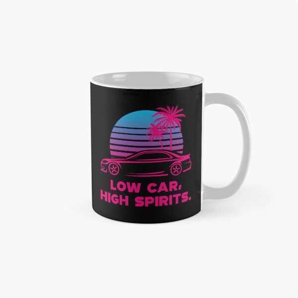 Item preview, Low Car, High Spirits. - Retro Racing Design for Tuners & Stance Fans designed and sold by RAS-77.