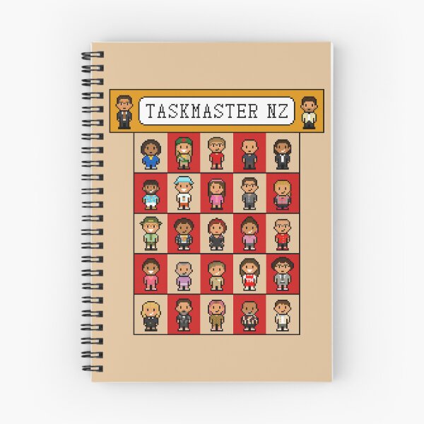 Item preview, Taskmaster New Zealand Pixel Art, series 1-5 designed and sold by 8-BitBrookes.