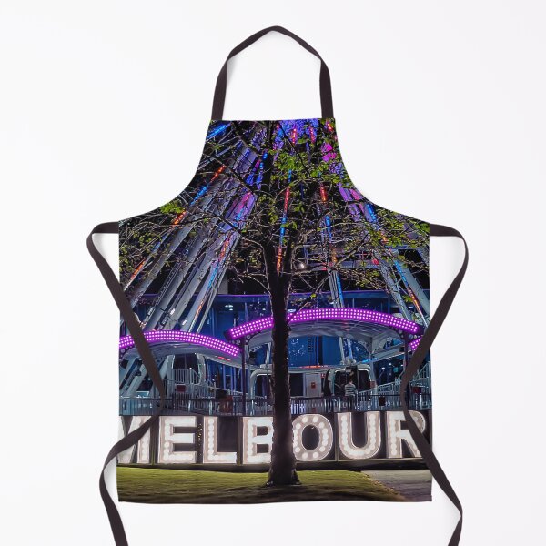 Item preview, Hashtag Melbourne Sign by the Ferris Wheel - Melbourne, Victoria, Australia designed and sold by Steven Jodoin.