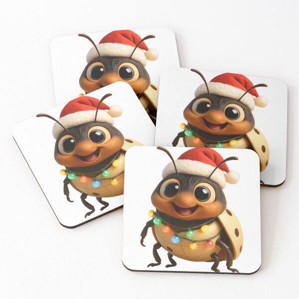 Item preview, Christmas Grapevine Beetle designed and sold by Sillytoe.