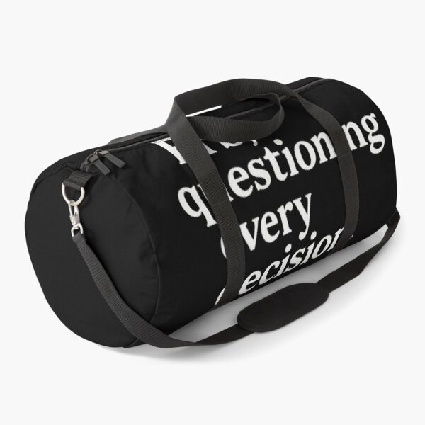 Item preview, Brb, Questioning Every Decision – Relatable Anxiety Quote designed and sold by SassyArtistry.