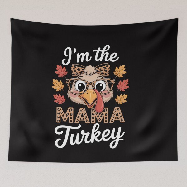 Item preview, I'm the Mama Turkey Matching Family Thanksgiving designed and sold by ConceptThena.