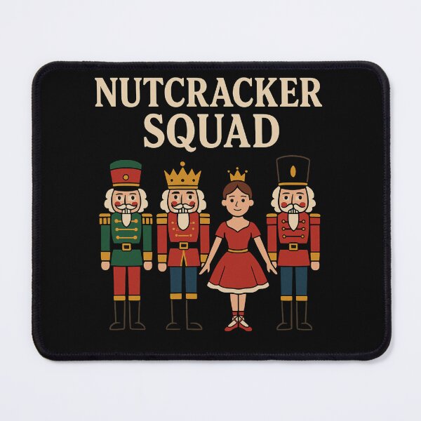 Item preview, Nutcracker Squad – Christmas Ballet Characters and Team designed and sold by KrissGraphShop.